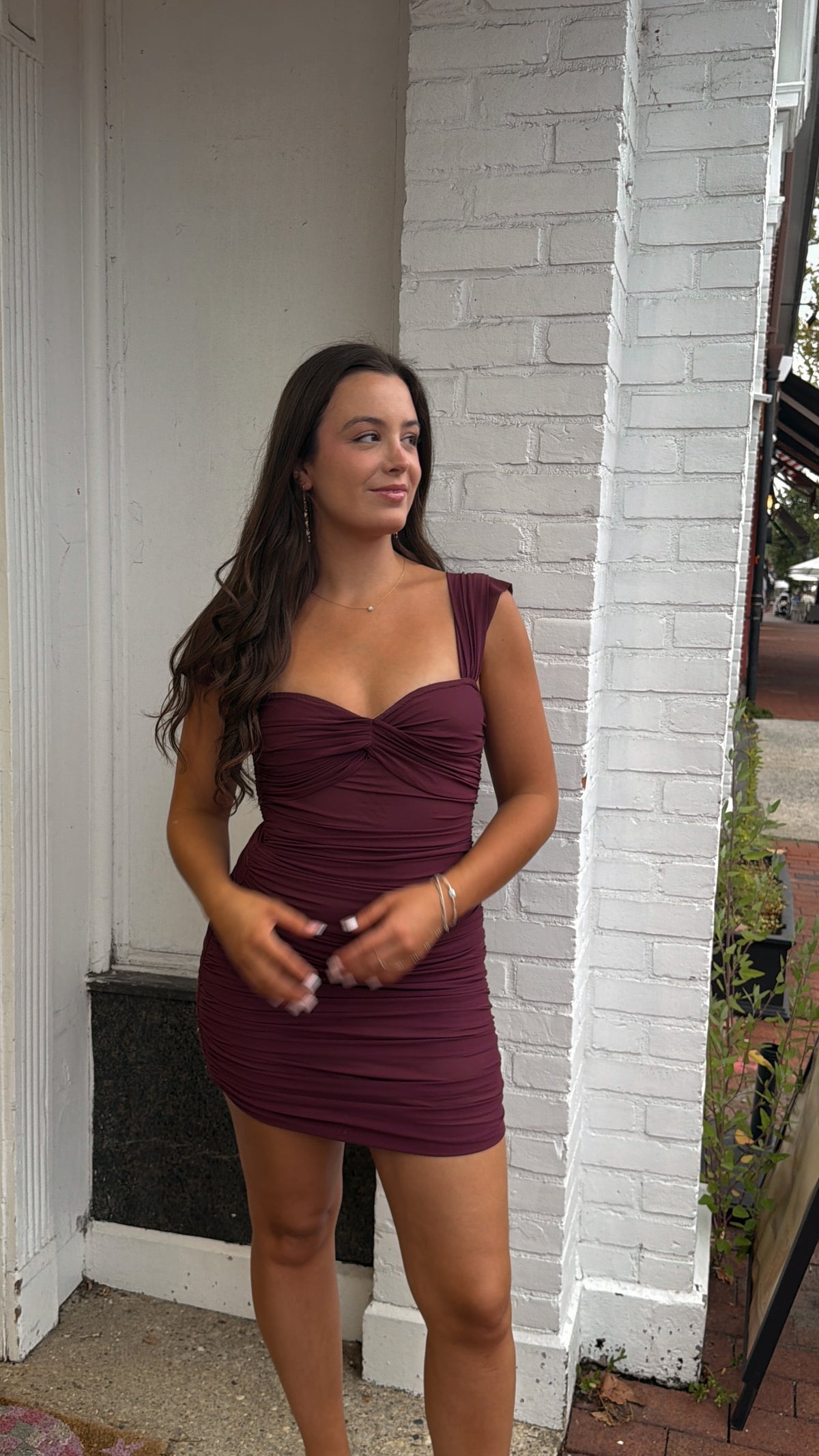 Mulberry Mini Dress