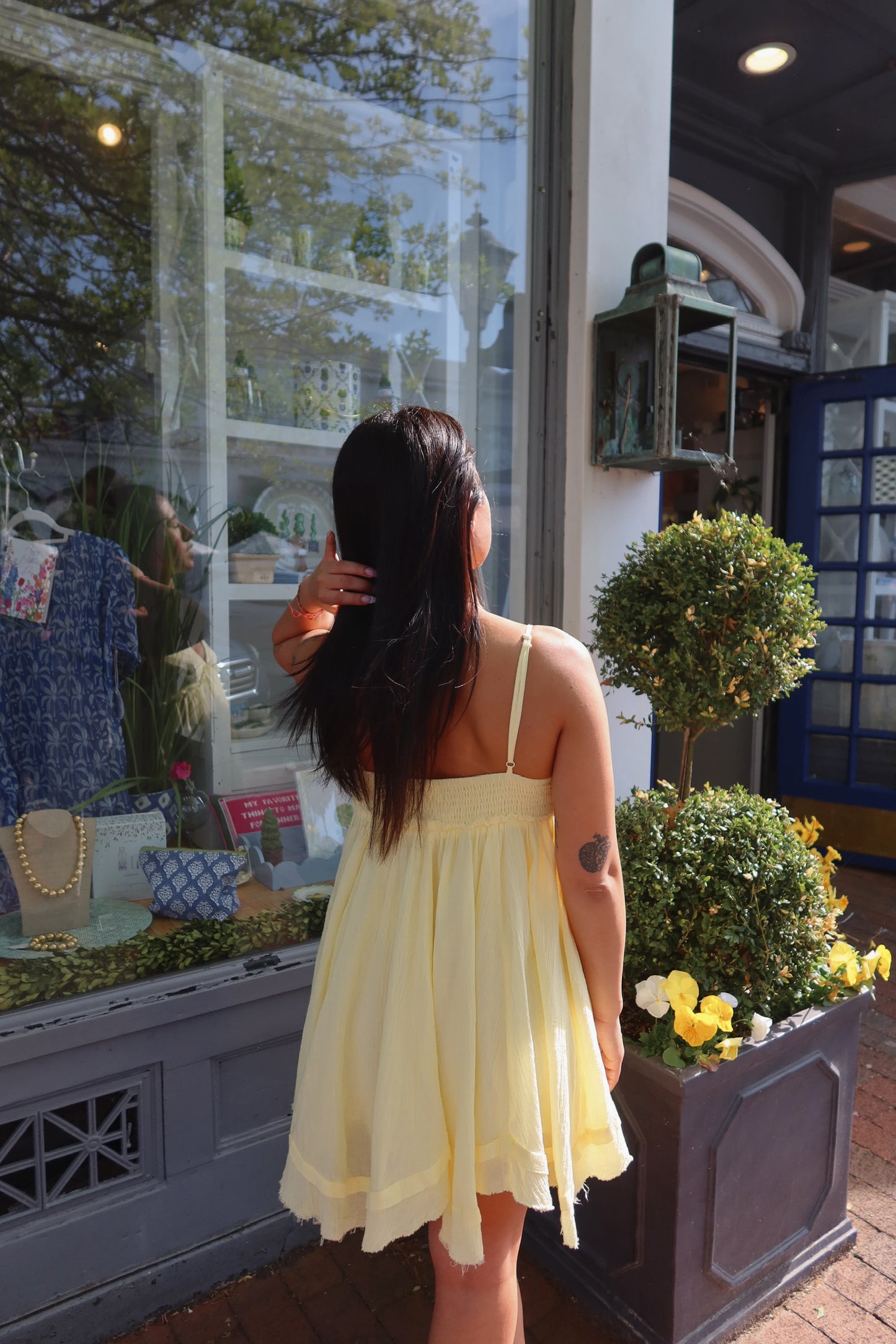 Lumi Dress in Yellow