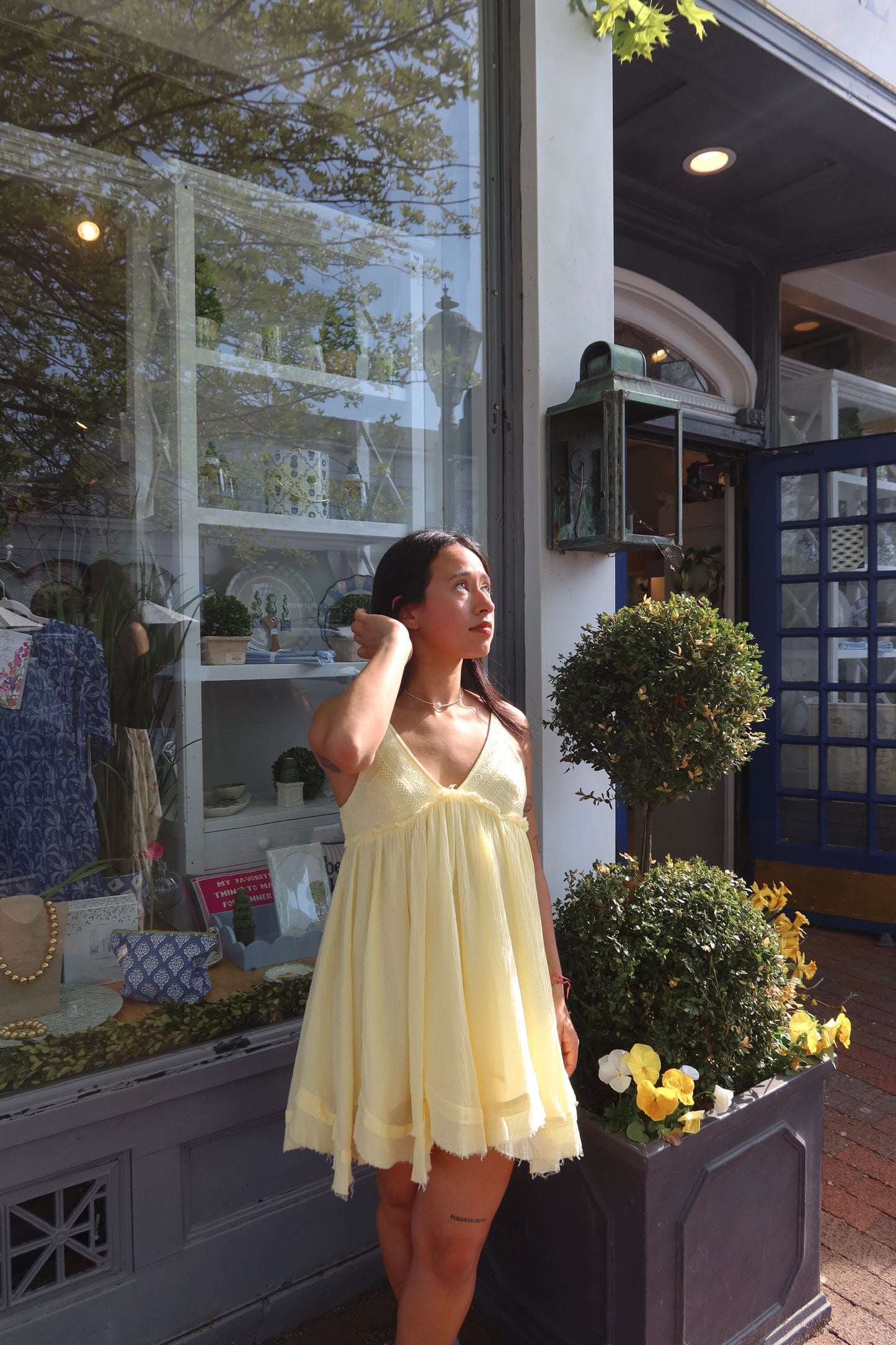 Lumi Dress in Yellow