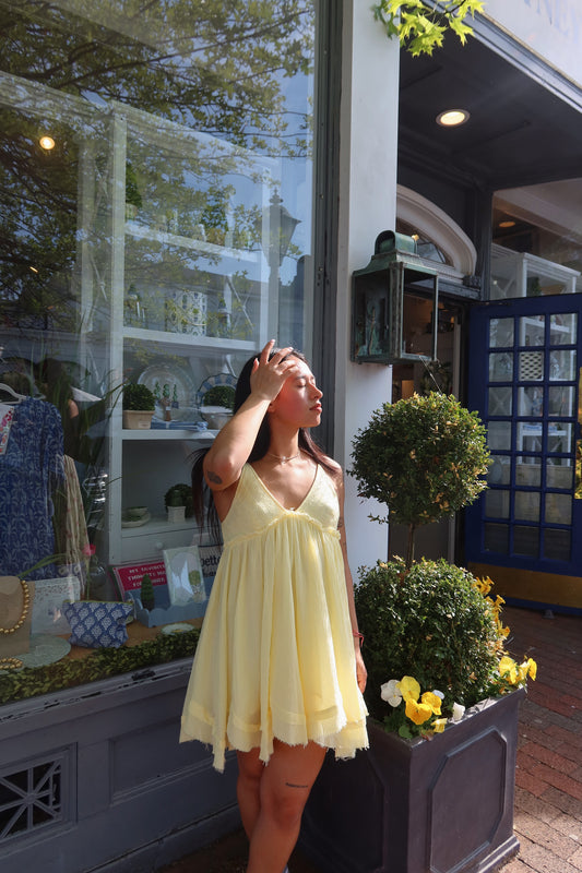 Lumi Dress in Yellow