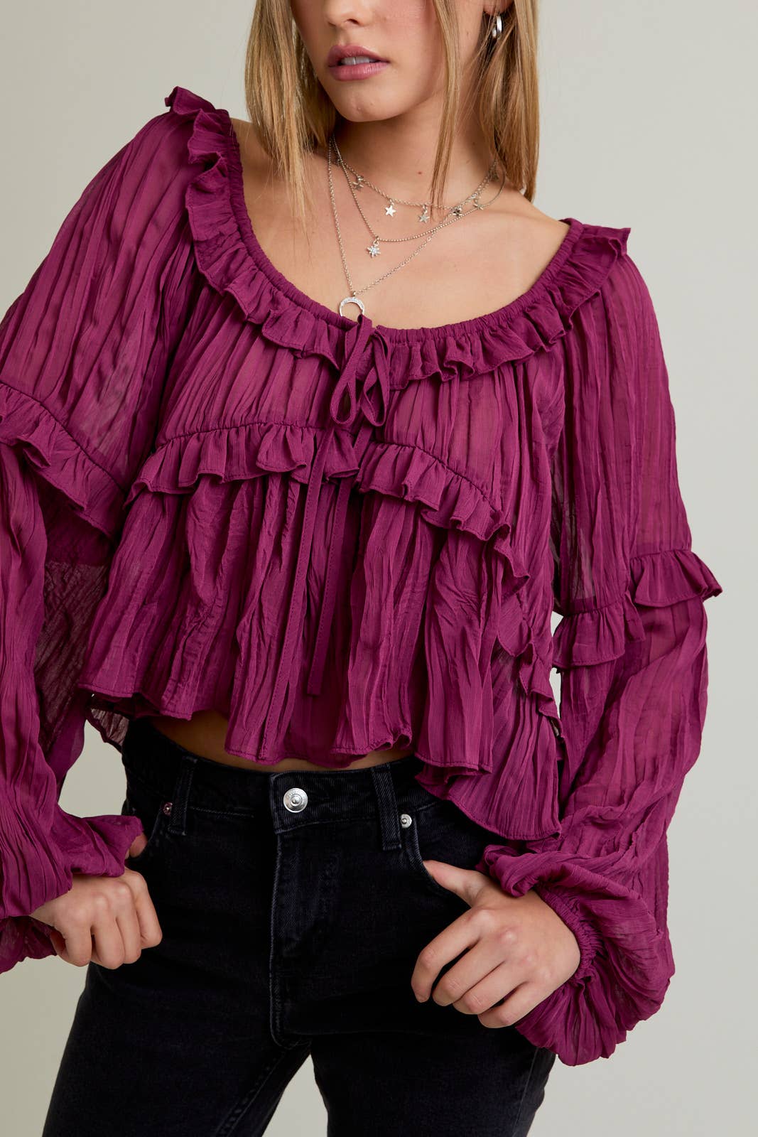 Ruffle Blouse