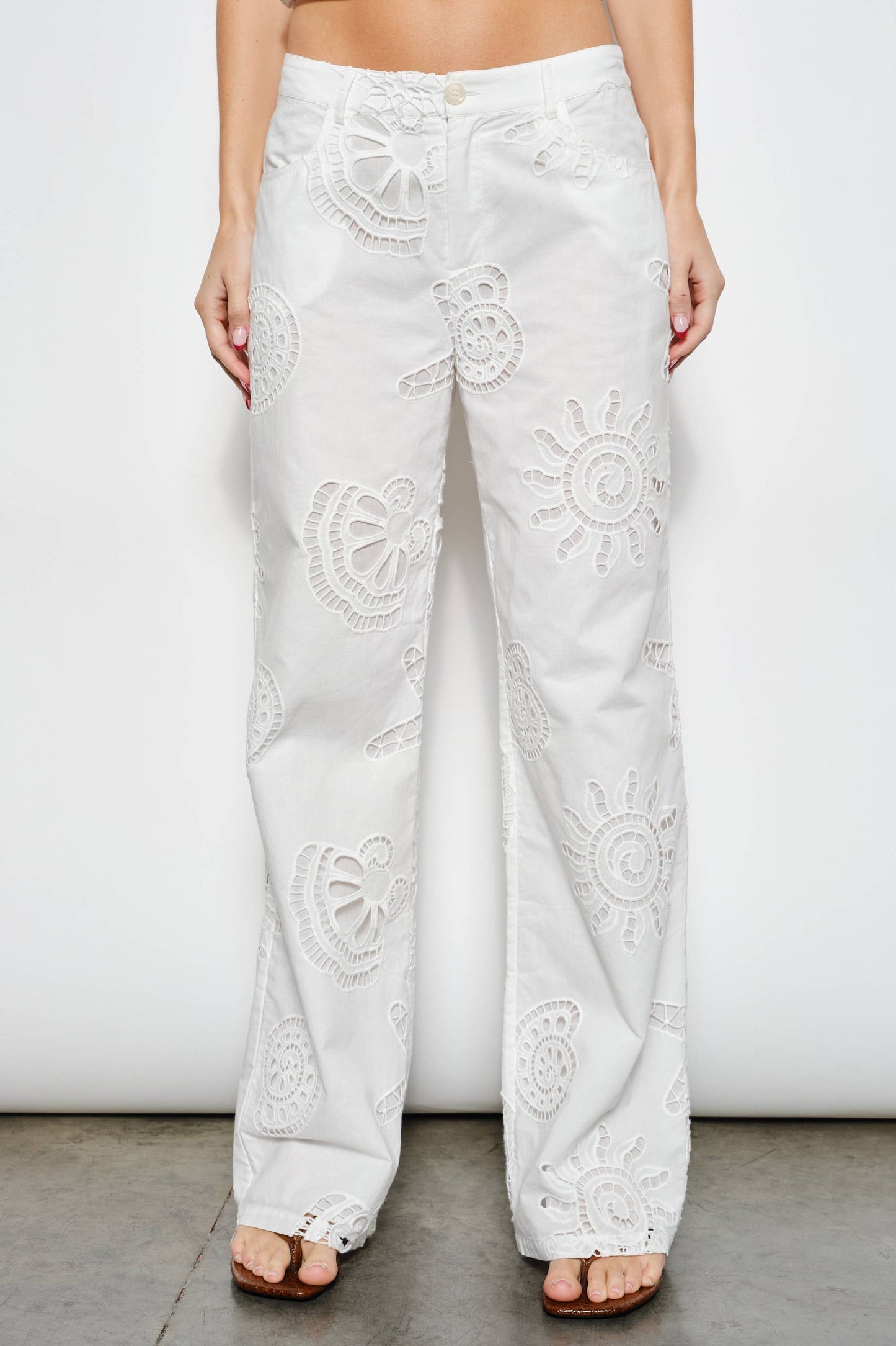 Halley Eyelet Pants