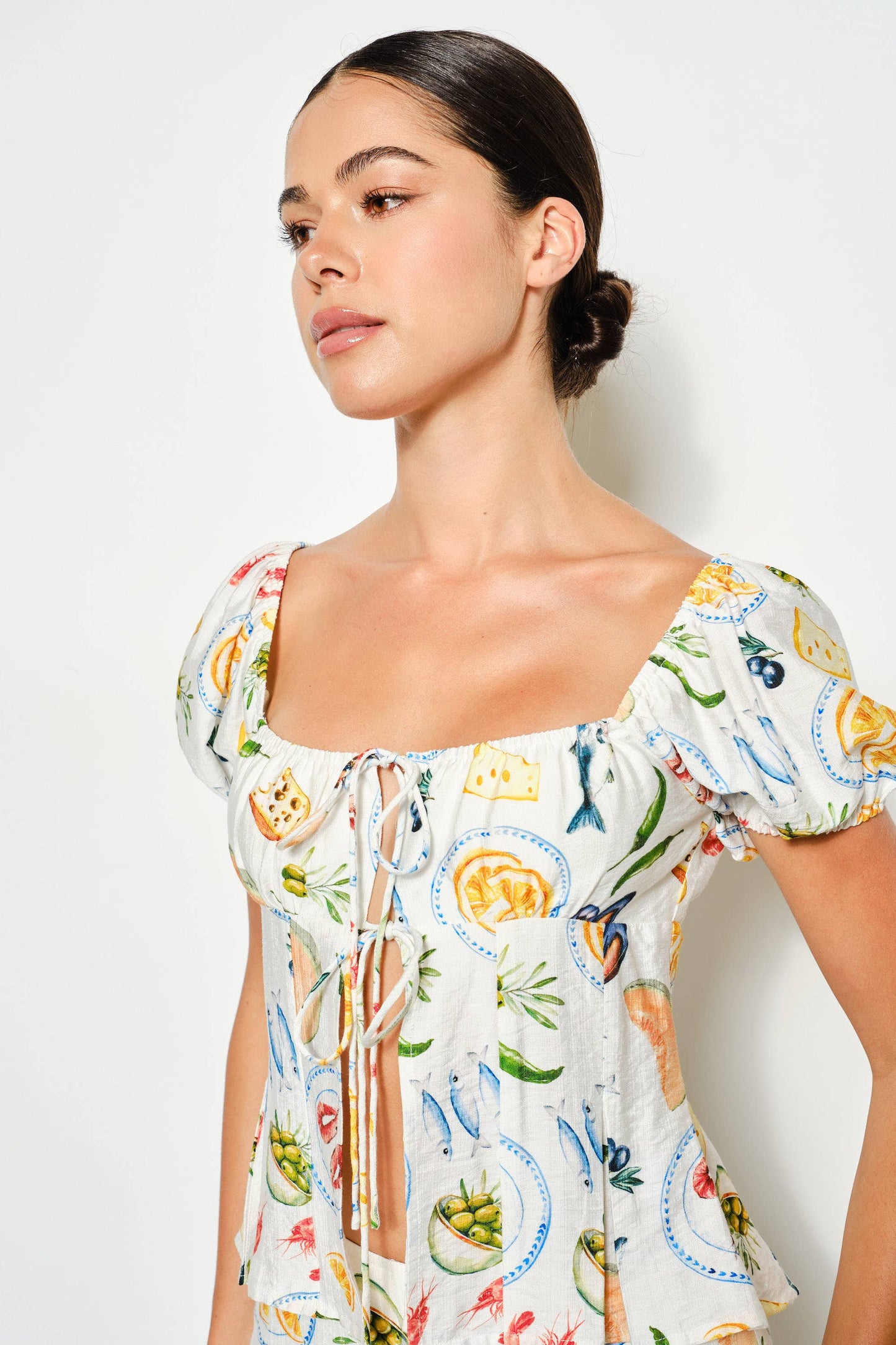 Maddox Picnic Print Top
