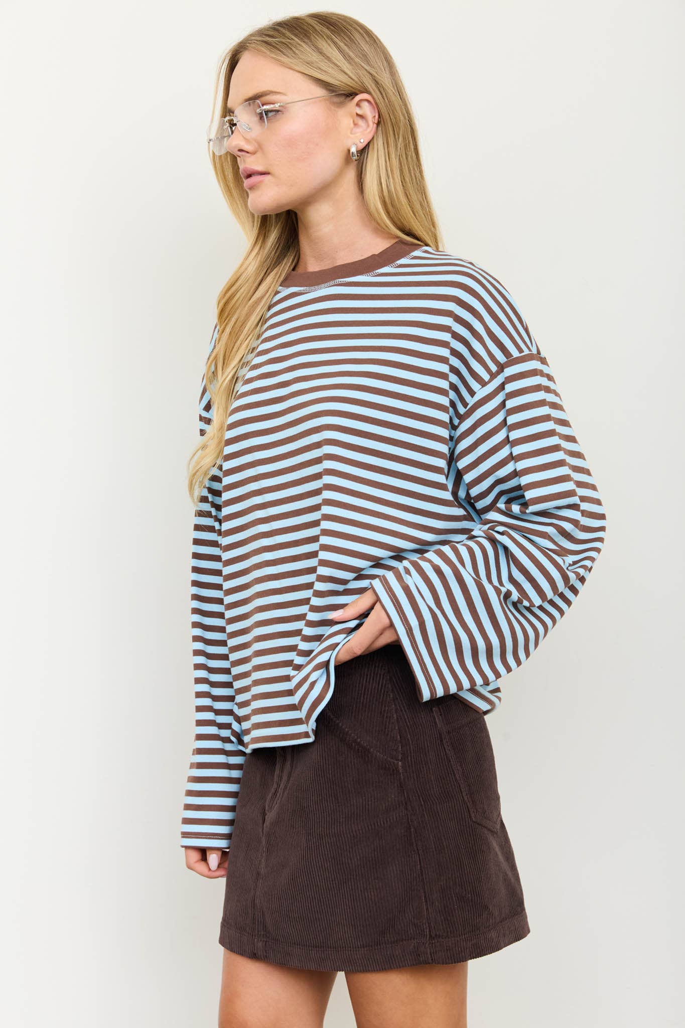 The Blue Hour Stripe Long Sleeve