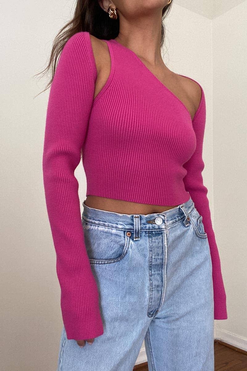Pink Bolero Top