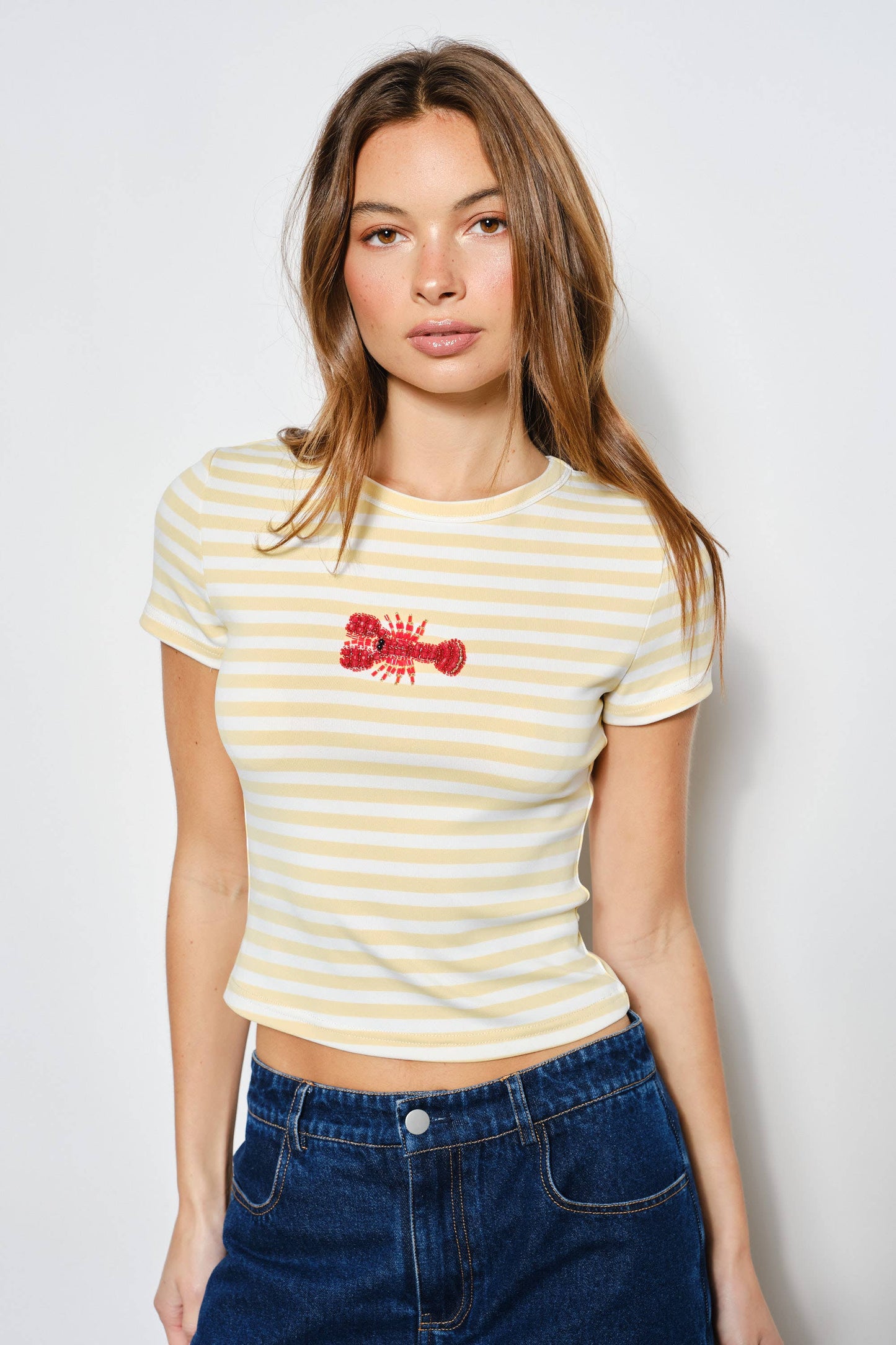Zandra Beaded Tee