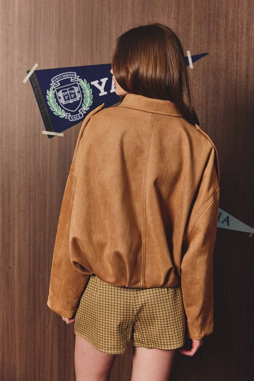 The Hadley Suede Jacket