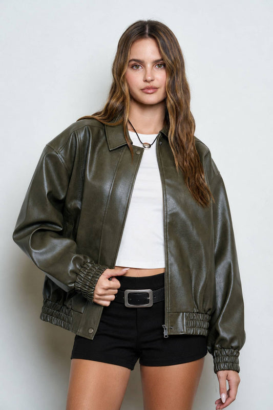 Lennon Jacket in Olive