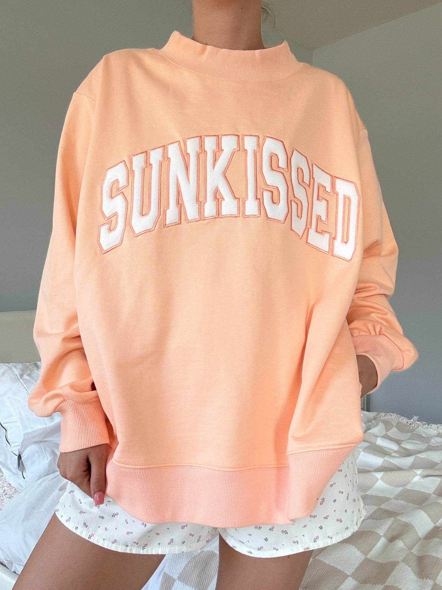 Papaya Mockneck