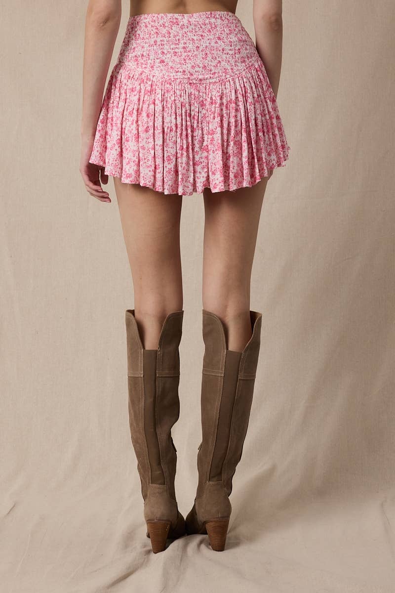 Pink Peony Skirt