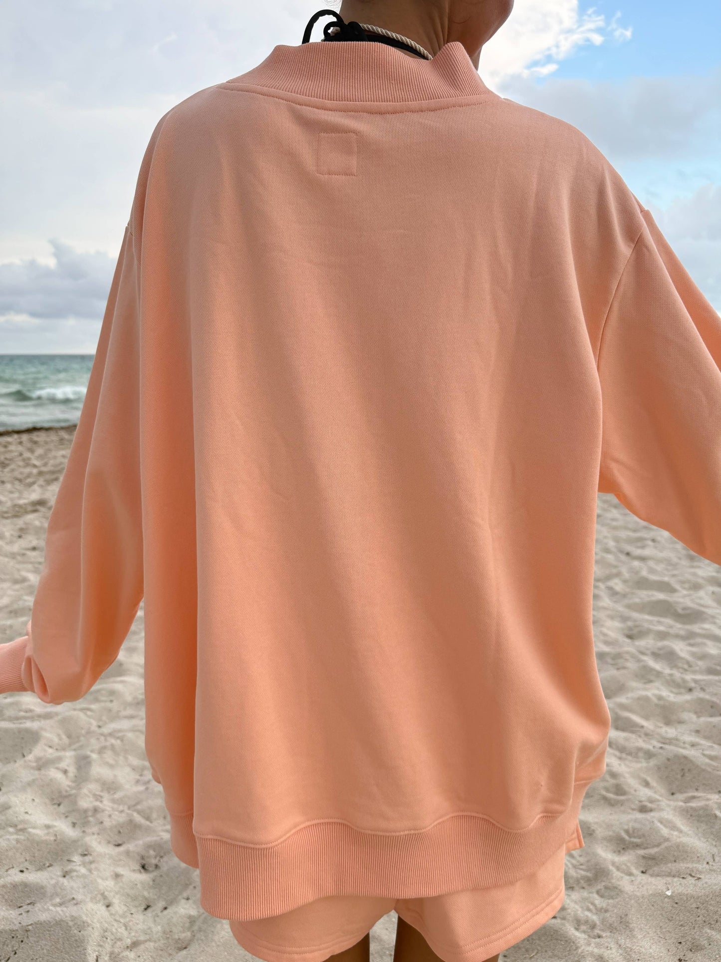 Papaya Mockneck