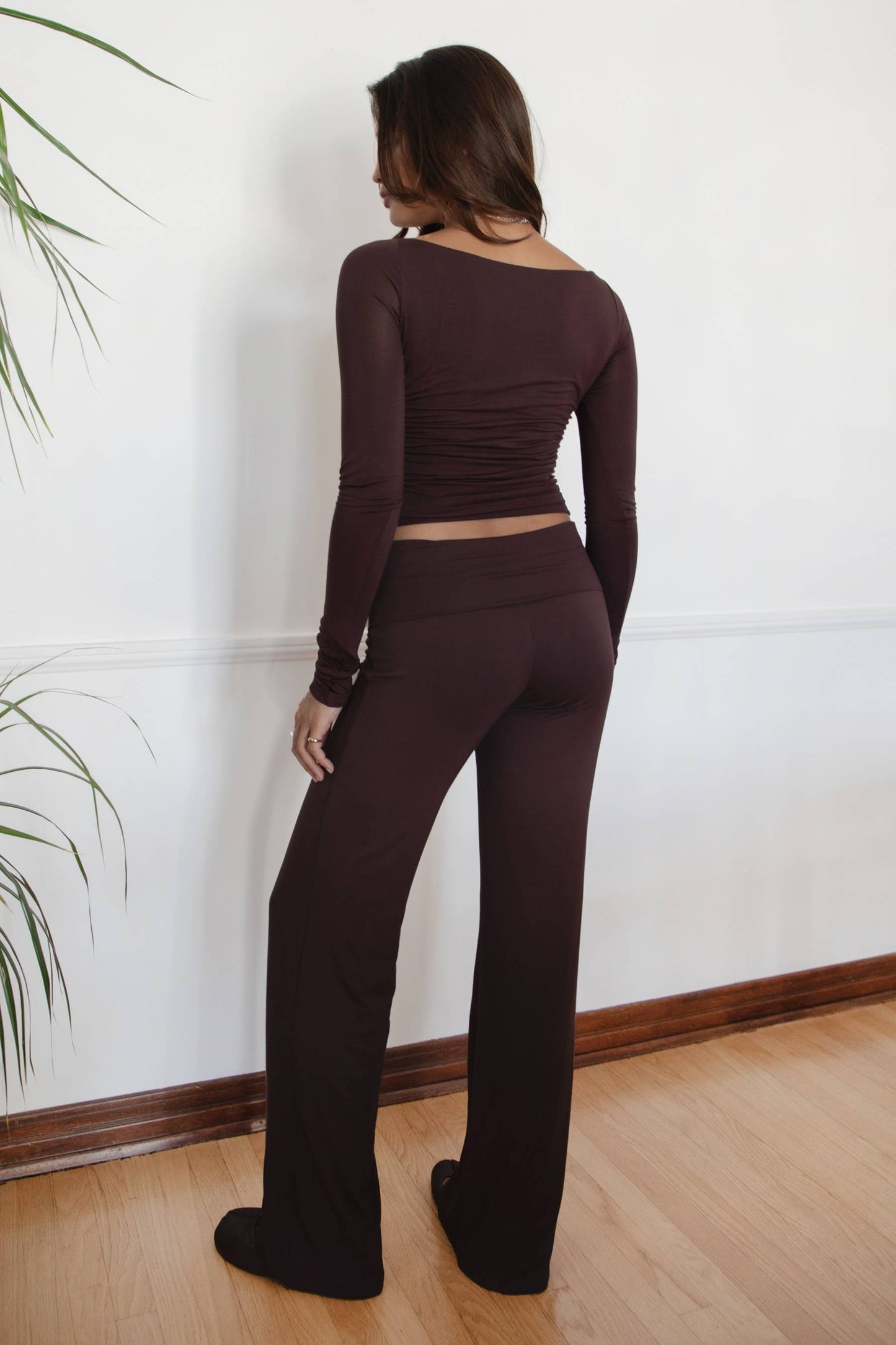 Sora Lounge Pants in Chocolate