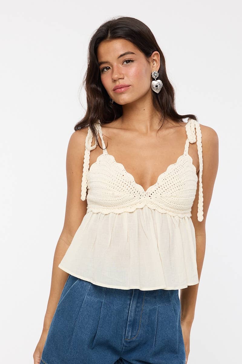 Luna Crochet Tank