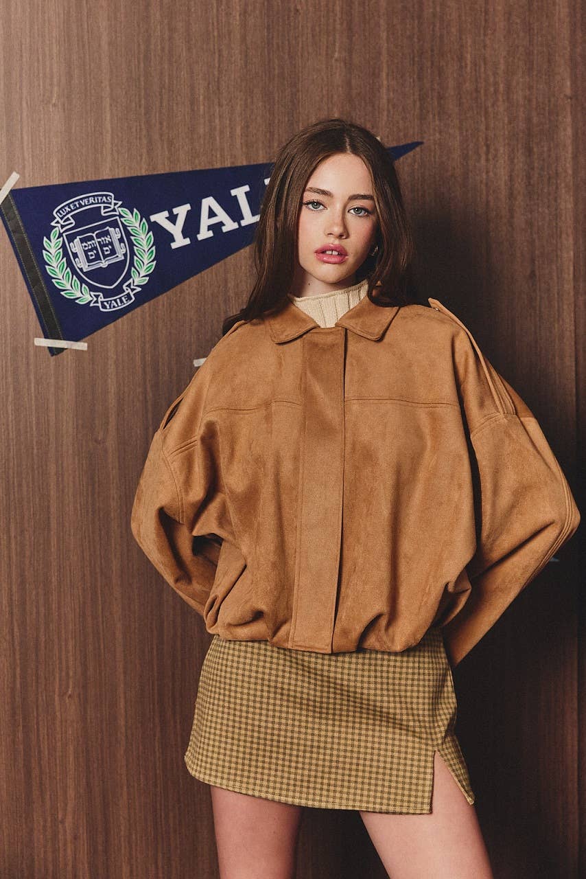 The Hadley Suede Jacket