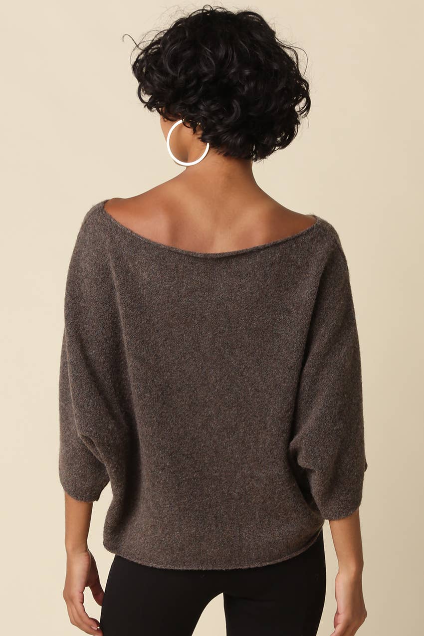 Andie One Shoulder Knit Top