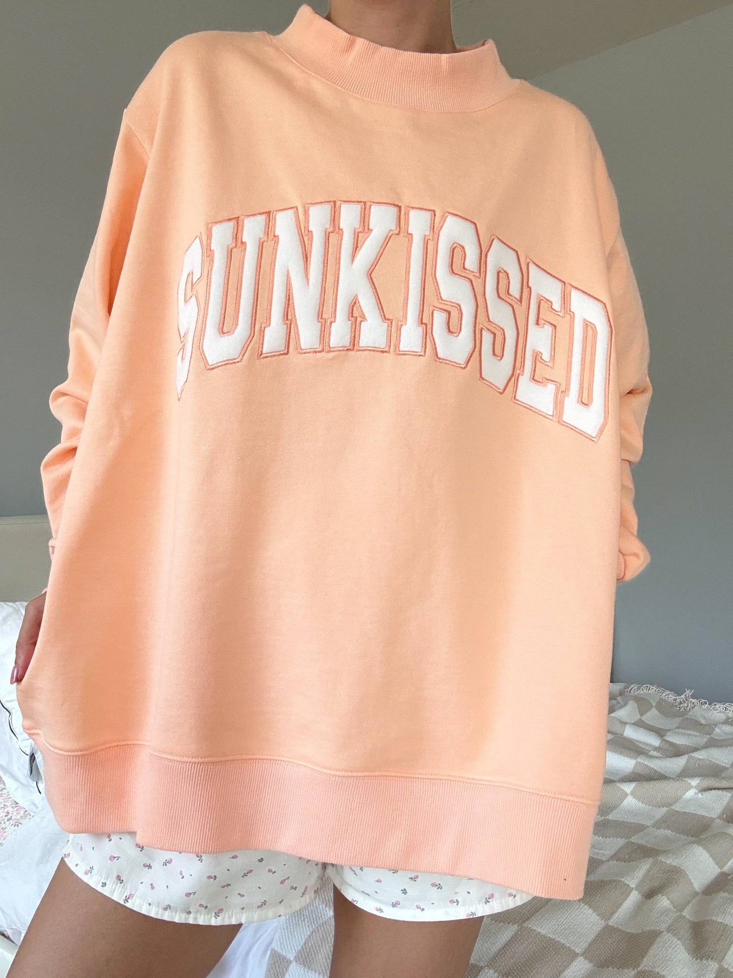 Papaya Mockneck