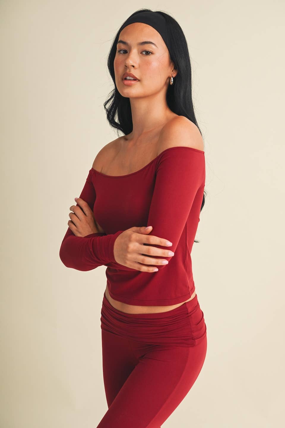 Scarlette Off the Shoulder Long Sleeve