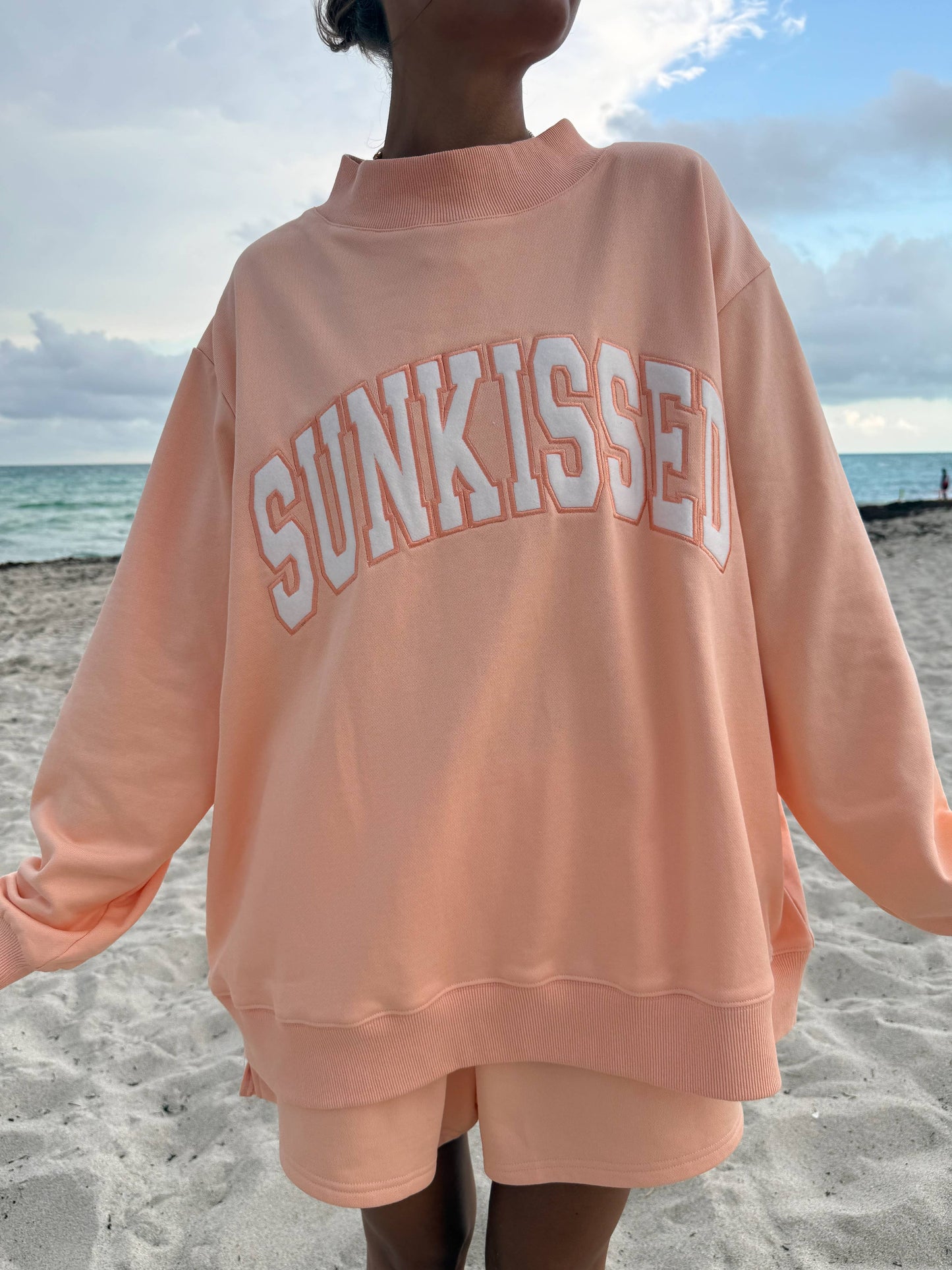 Papaya Mockneck